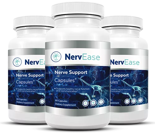 NervEase botanical nerve support supplement bottle